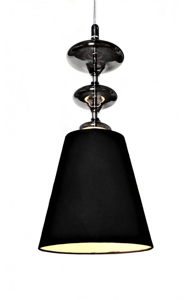 Lumina Deco Deco Lampa wisząca VENEZIANA W1 BLACK LDP 1113 BK) Deco LDP 1113 BK)