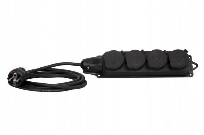 3M Przedłużacz listwowy 4x230V Opd 3x1,5 b