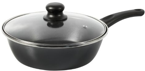 Crealys crealys tempo 510090 sauté pan, 24 cm, malowana proszkowo stali tytanu, z uchwytem bakelitowym, błyszczący 510090