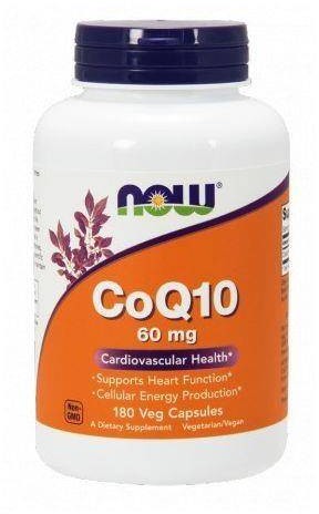 Now Foods Koenzym Q10 60 mg (180 kaps.)