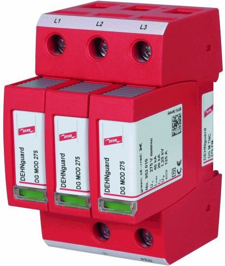 Dehn Ogranicznik przepięć C Typ 2 3P 20kA 1,5kV 952305 952305