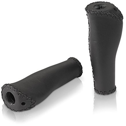 XLC Uchwyty  GR-S29, prawdziwa skóra, 135 MM, 2501589300 2501589300_Echtleder_135 mm