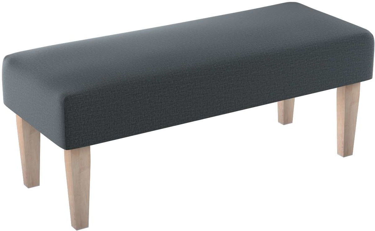 Opinie o Dekoria.pl Ławka grafitowy welwet 100 × 40 × 40 cm Ingrid 197-705-43