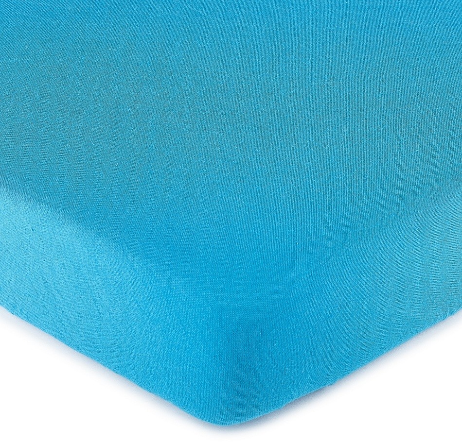 4Home prześcieradło jersey ciemnoniebieski, 140 x 200 cm