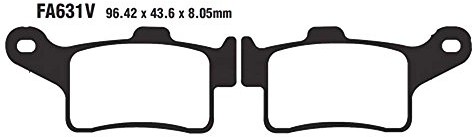 EBC Klocki hamulcowe V CAN AM SPYDER 13- EBC217224