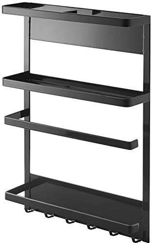 YAMAZAKI regał kuchenny, czarny, jeden rozmiar