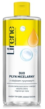 Lirene Duo płyn micelarny z olejkiem rycynowym 400 ml, 400 ml 10E07286-01-01
