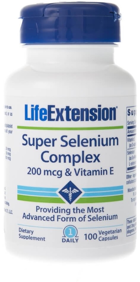 Фото - Вітаміни й мінерали Life Extension Super Selenium Complex 100 kaps.  