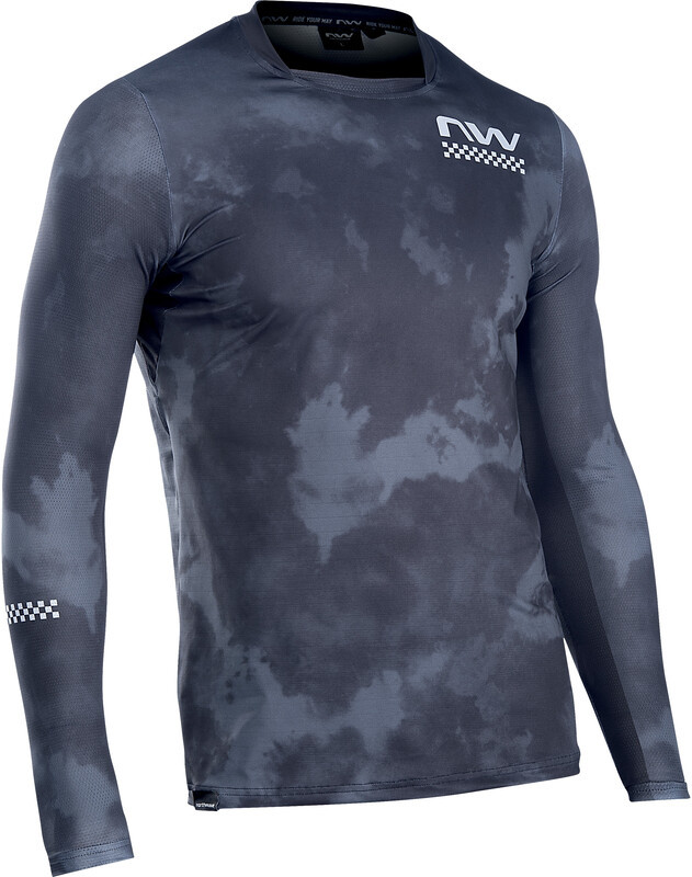 Northwave Northwave Bomb Long Sleeve Jersey Men, szary M 2022 Koszulki z długim rękawem 89221038-82-M