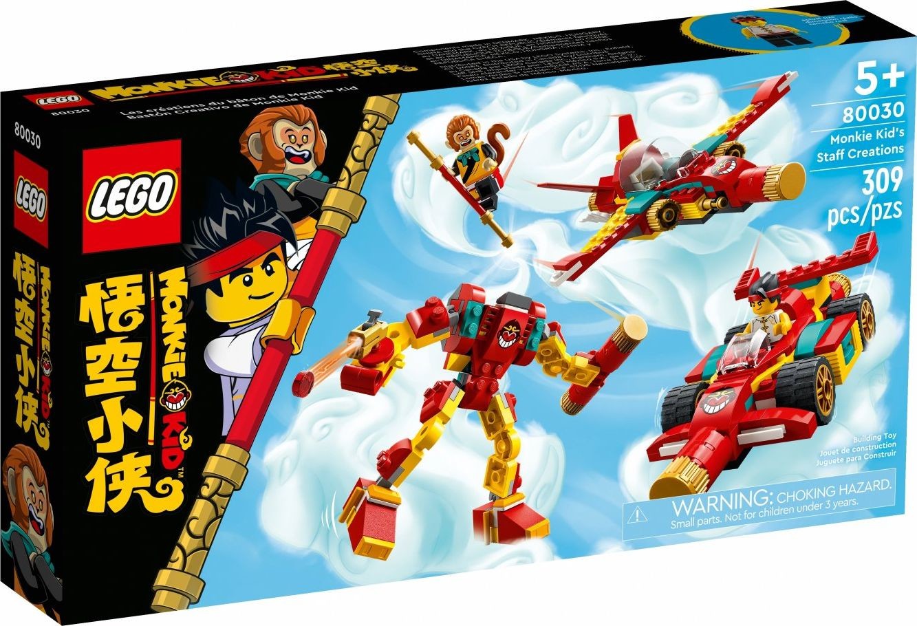 LEGO Monkie Kid Modele z kosturem Monkie Kida 80030 80030