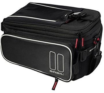 Basil Sport wzornictwo Trunkbag, torba na bagażnik, 7 12 L, czarny BAS17746