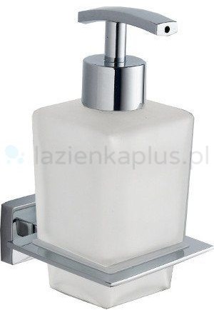 Aqualine Aqualine Apollo dozownik do mydła chrom szkło 141619