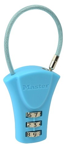 MasterLock Kłódka z elastyczną szeklą 4623EURDAST