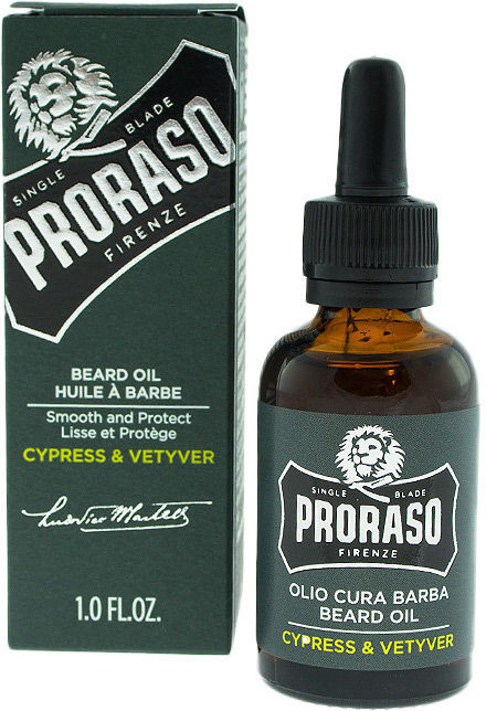 Proraso Cypress & Vetyver olejek do pielęgnacji brody 30ml 14391