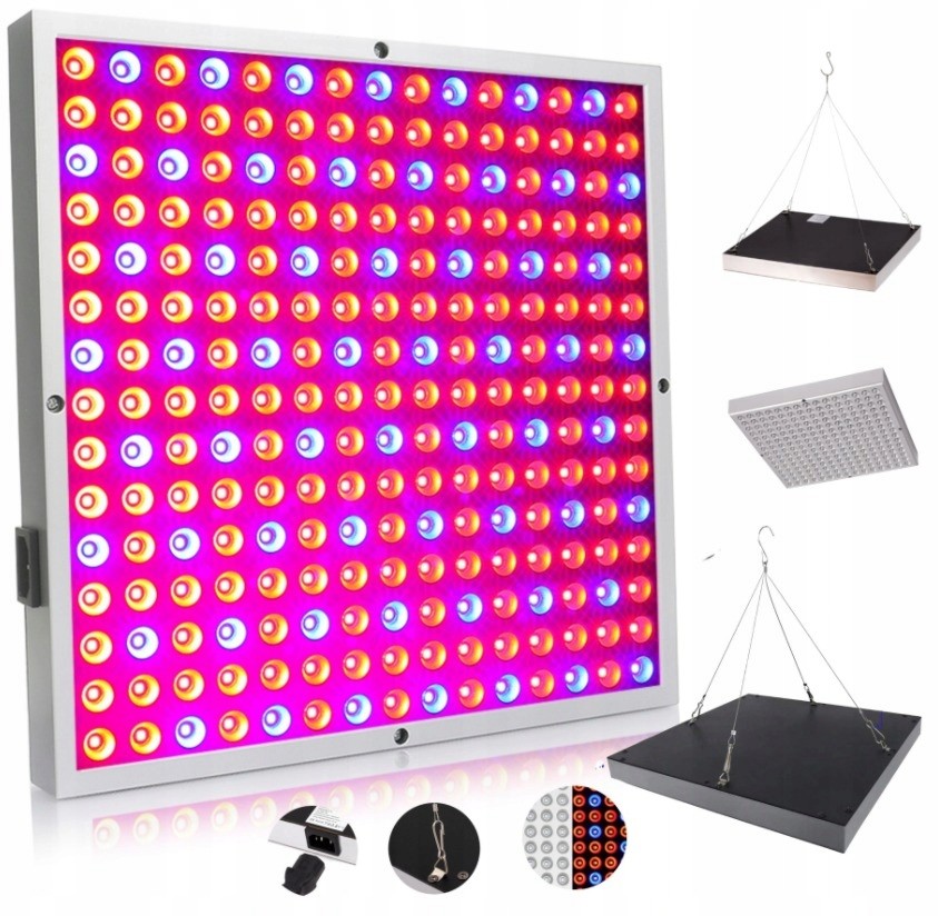 Lampa Led do Wzrost Uprawy Roślin Grow Panel 45W