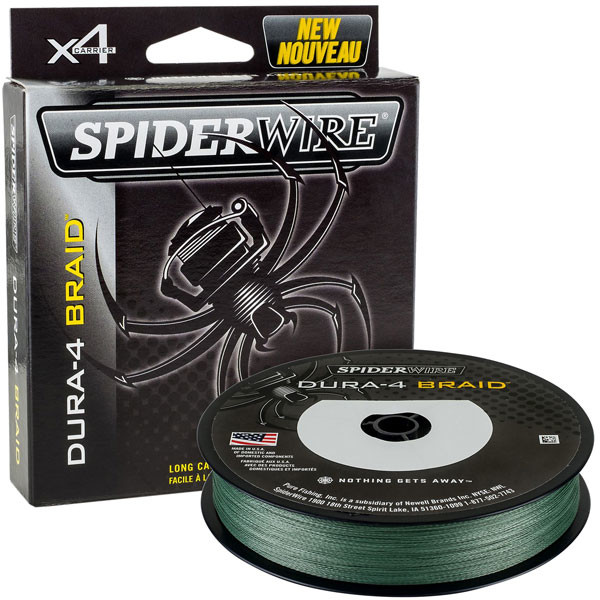 SPIDERWIRE Plecionka Dura 4 Green 0.20mm/150m