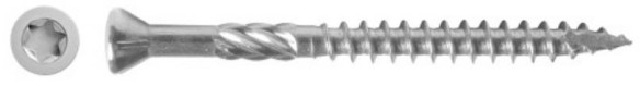 RawlPlug Wkręt tarasowy 5 x 70 mm A2 25 szt. R-S3-DSX-5070-A2