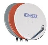 Schwaiger GmbH Schwaiger spi621 aluminium SAT-lustro 4004005621204