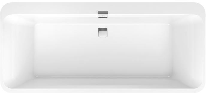 Villeroy & Boch Boch Boch Squaro Edge 12 Duo Wanna owalna 180x80 biała Star White UBQ180SQE7DV-96