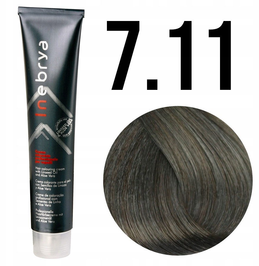 Inebrya Color 7.11 Farba Do Włosów 100ML