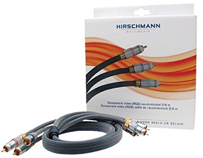 Hirschmann Component video cabel, 0.9m kabel wideo YPbPr 695020347