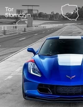 Jazda za kierownicą Chevroleta Corvette  Tor Słomczyn P0003454