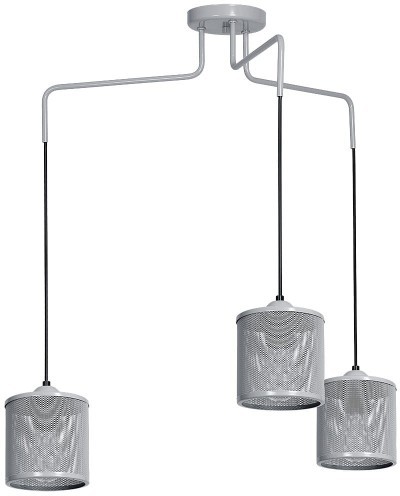 Milagro Lampa wisząca LOUISE GREY 3xE27 MLP645