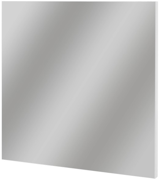 Lustro kwadratowe Uni 60 x 60 cm białe 242-L-06003