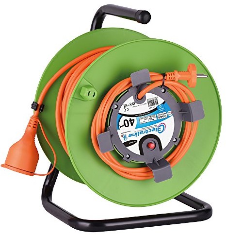 Electraline Elec traline 20866138 G bęben kablowy Garten Zielony 40 m 20866138G