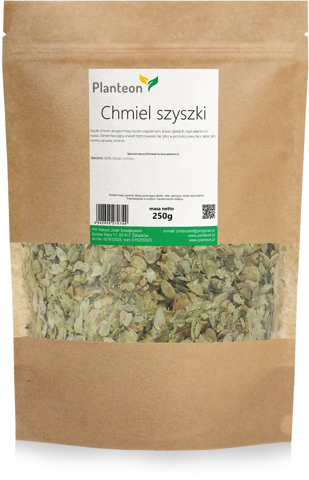 Planteon Chmiel szyszki 250g