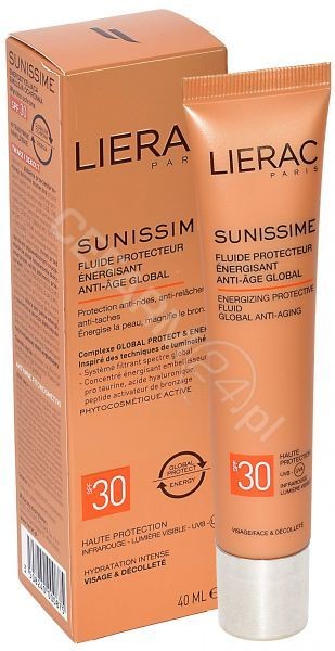 Lierac Sunissime energetyzująca emulsja ochronna SPF 30 40 ml