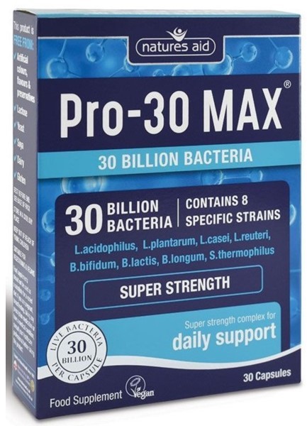 Natures AID AID PRO-30 MAX PROBIOTYK 30KAP