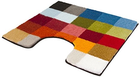 Kleine Wolke 8821148144 Cubetto dywanik łazienkowy poliakryl, wielokolorowa, 60 x 60 x 3 cm 8821148144