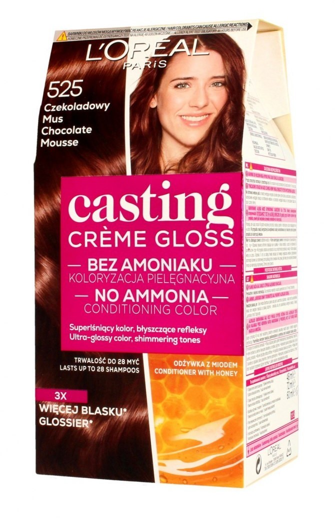Loreal Casting Creme Gloss Krem koloryzujący nr 525 Czekoladowy Mus 1op. 73273