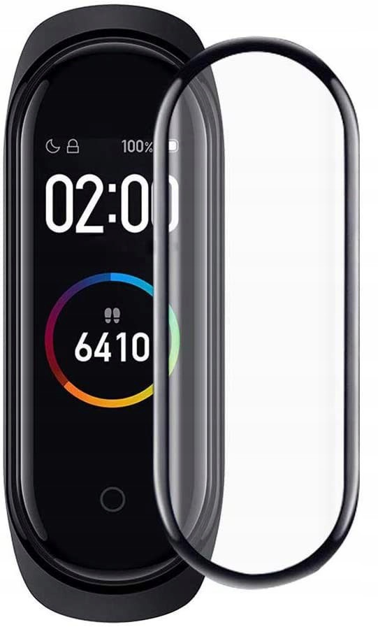 Xiaomi Szkło hybrydowe z ramką do Mi Band 4 / 5