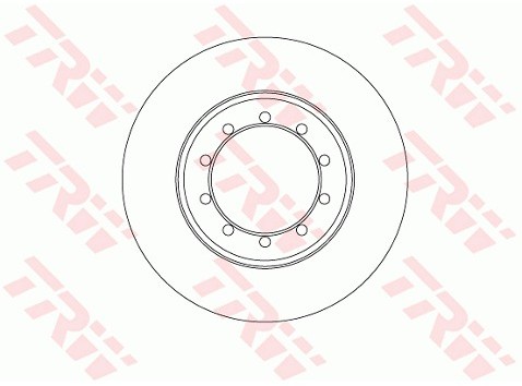 TRW Tarcza hamulcowa DF6711