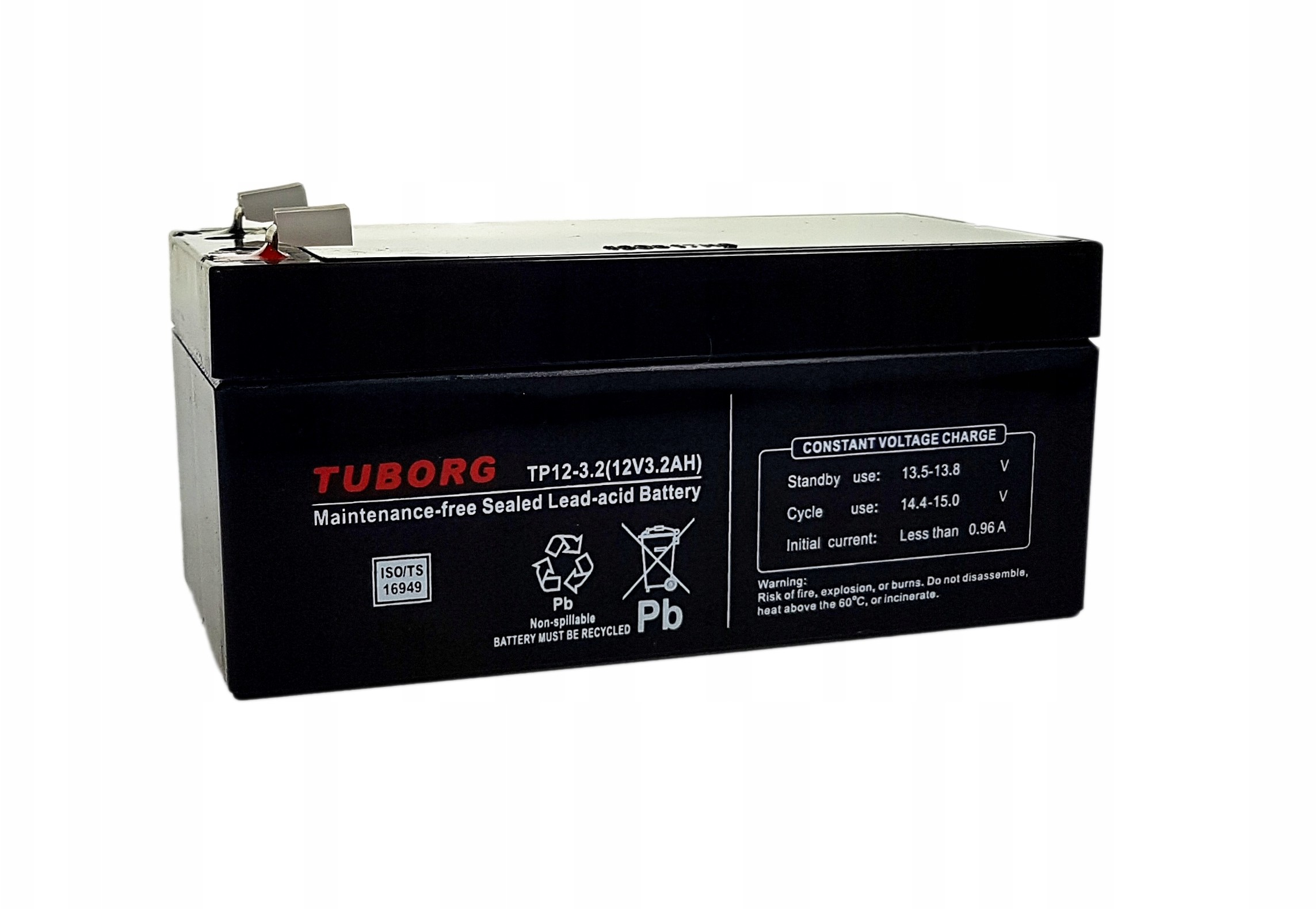 Akumulator Tuborg TP12-3.2 12V 3.2Ah