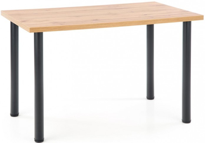 Halmar MODEX 2 120 stół - blat dąb wotan, czarne nogi
