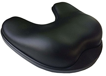 Unilux 400110158 jednotwornikowa podkładka pod nadgarstki Rolling Gaming Mouse Pad Memory Foam wsparcie nadgarstka ergonomiczne mata do komfort pomocniczych pracy przy komputerze Czarny 400110158
