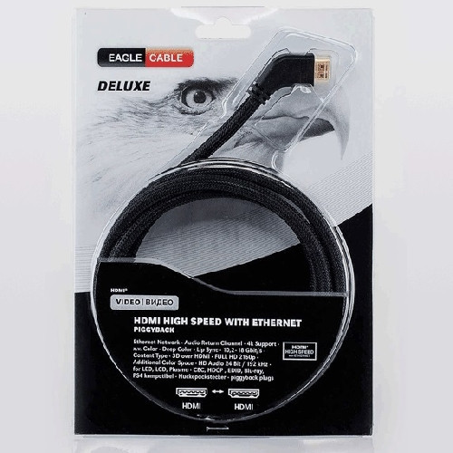 Eagle Cable DELUXE High Speed HDMI Eth Kąt 0.08 mm2) 1.6 m