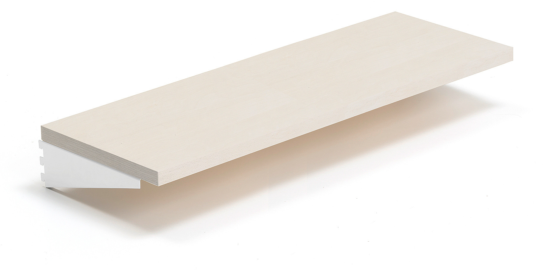 AJ Produkty Ławka JEPPE, 900 mm, brzoza, biały