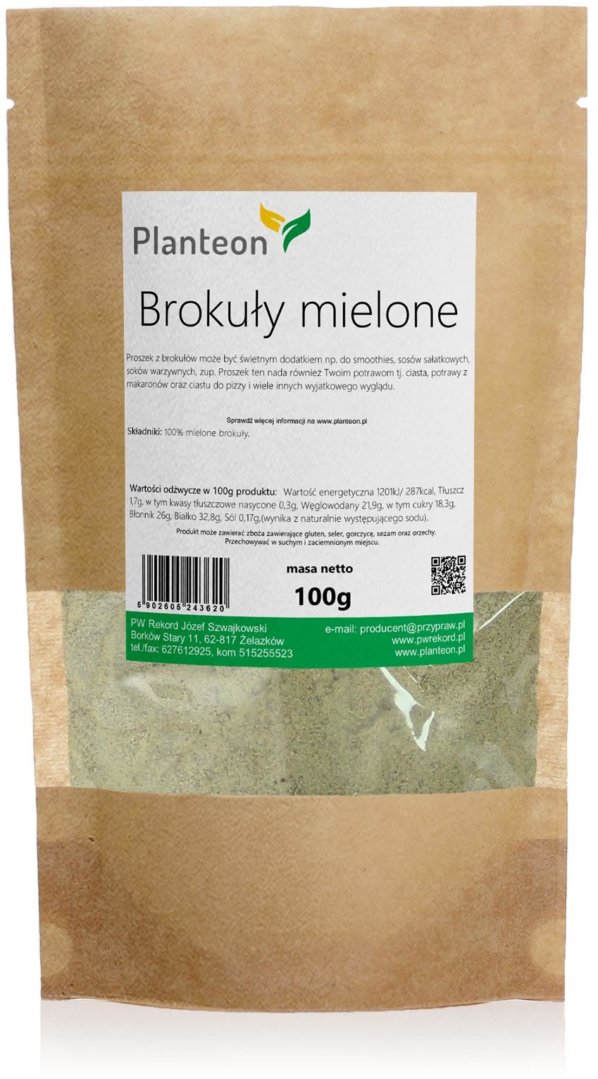 Planteon Brokuły mielone 100g 2-0384-01-2