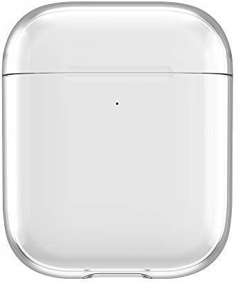 Apple Incase Incase Design Case etui ochronne kompatybilne z AirPods 1 (2016) i 2 (2019) - przezroczyste [obsługuje bezprzewodowe ładowanie I materiał poliwęglanowy] - INOM100644-CLR CA-INOM100644-CLR