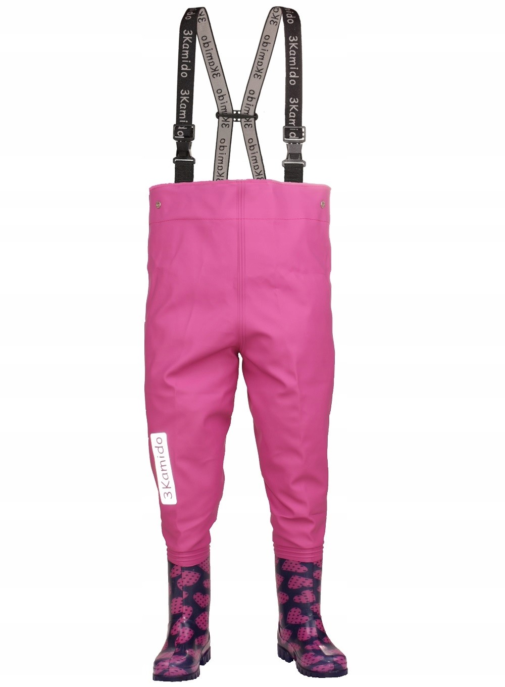 Spodniobuty dziecięce Wodery kalosze Serca r. 35
