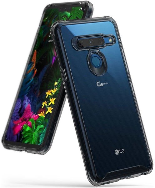 Rearth Etui Ringke Fusion do LG G8 ThinQ Smoke Black 6176X1