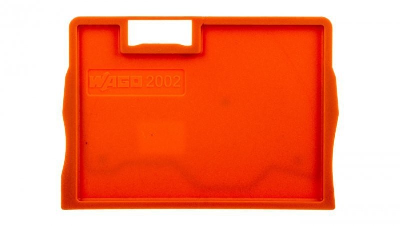 Wago Ścianka rozdzielająca pomarańczowa 2002-1294 /25szt./ 2002-1294