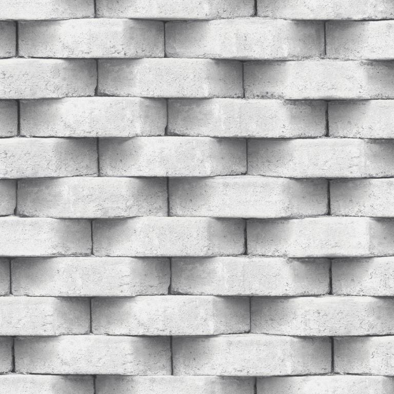 Tapeta Mur Beton Cegła efekt 3D Szara L57129