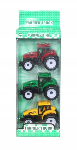 Zestaw Traktor Farma Zabawka Zestaw Rolniczy