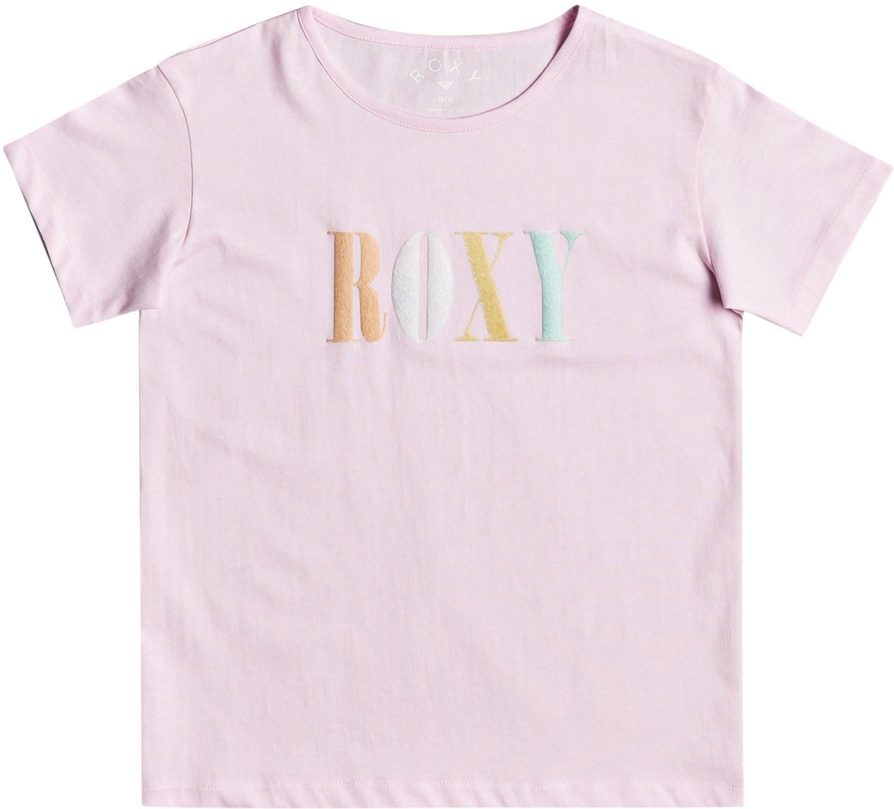 Roxy t-shirt YOUTH DAY AND NIGHT TEE Pink Mist MDZ0