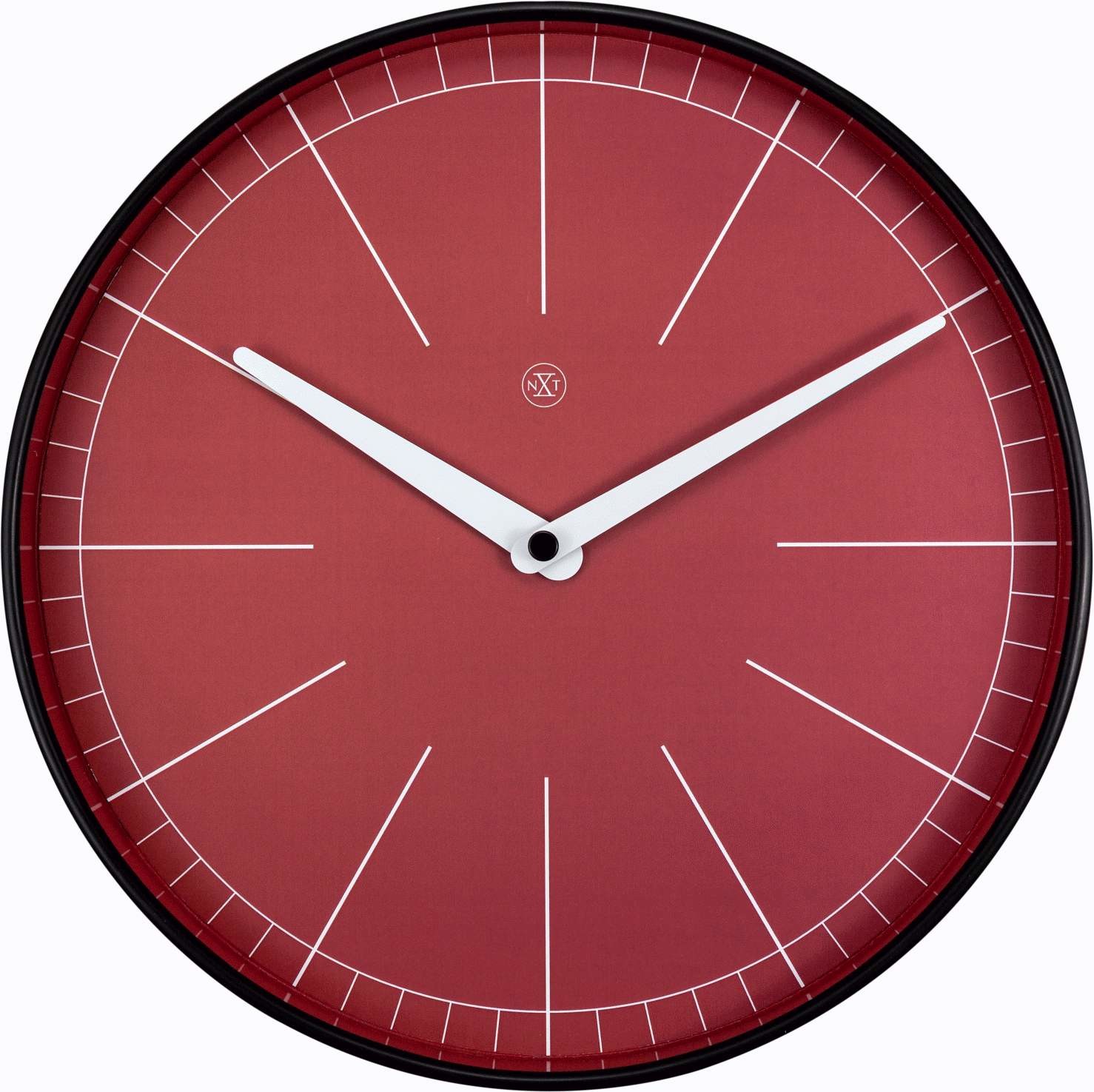 Nextime Zegar ścienny Axel red by 7323